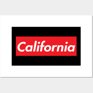 CALIFORNIA SUPER USA LOGO Posters and Art